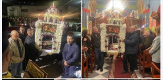 Η περιφορά του Επιταφίου στην Ευαγγελίστρια Ασφενδιού