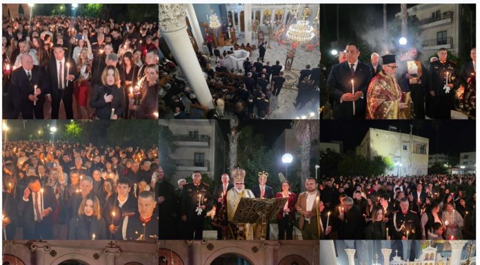 Με λαμπρότητα η Ανάσταση στον Μητροπολιτικό Ναό Αγίου Νικολάου Κω με τον Σεβασμιώτατο Μητροπολίτη κ.Ναθαναήλ