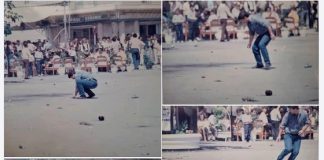 Ιστορικές φωτογραφίες από την 10ετία του 1980 από τον Μ. Χατζημιχαήλ – Η πλ. Ελευθερίας με τα βαρελότα