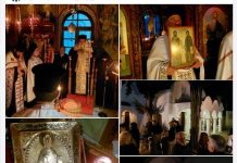 Λαμπρός ο εσπερινός της εορτής των Αγίων Ραφαήλ, Νικολάου και Ειρήνης στην Ιερά Μονή Αγίου Νεκταρίου Κω