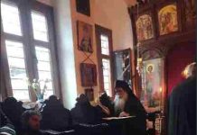 Λαμπρή η πανήγυρις στο Ιερό Κουτλουμουσιανό Κελλί της Παναγίας Πορταΐτισσας με τον γέροντα Νικήτα και άλλους Αγιορείτες πατέρες