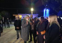 H περιφορά του Επιταφίου στον ΙΝ Κοιμήσεως Θεοτόκου Αντιμάχεια