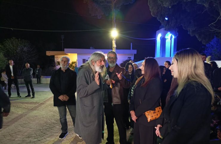 H περιφορά του Επιταφίου στον ΙΝ Κοιμήσεως Θεοτόκου Αντιμάχεια