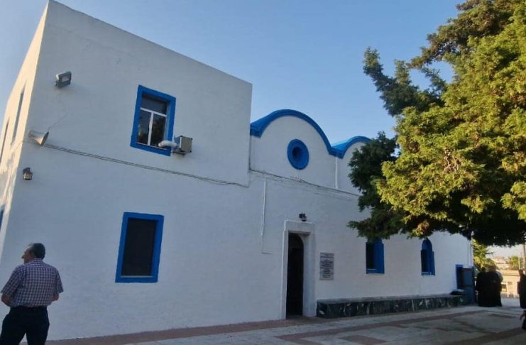 Πρόγραμμα πανηγύρεως ΙΝ Αγίας Τριάδας Αντιμάχειας