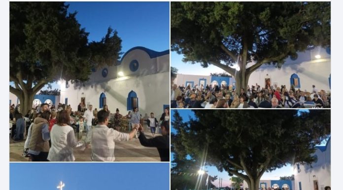 Με πολύ κόσμο και κέφι το μεγάλο παραδοσιακό πανηγύρι στην Αγία Τριάδα Αντιμάχειας