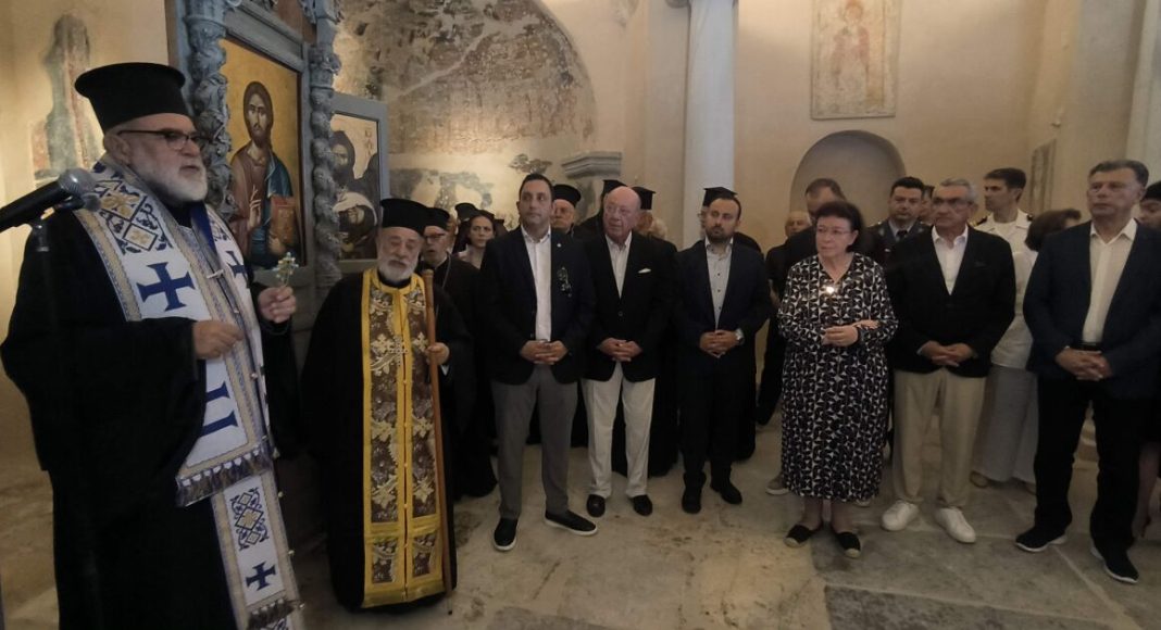Με λαμπρότητα παρουσία της Υπ. Πολιτισμού Λίνας Μενδώνη τα θυρανοίξια του Ιερού Βαπτιστηρίου του Αγίου Ιωάννου Επτά Βήματα Κω