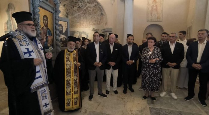 Με λαμπρότητα παρουσία της Υπ. Πολιτισμού Λίνας Μενδώνη τα θυρανοίξια του Ιερού Βαπτιστηρίου του Αγίου Ιωάννου Επτά Βήματα Κω