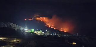 Μεγάλη πυρκαγιά στη χωματερή στα Γιανναχώραφα Καλύμνου – Σε εξέλιξη επιχείρηση κατάσβεσης